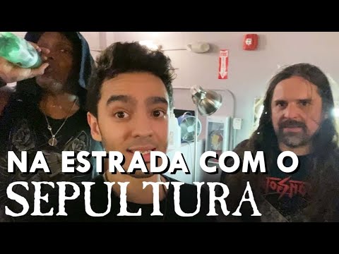 BASTIDORES SEPULTURA - SETUP, BACKSTAGE e DEPOIMENTOS