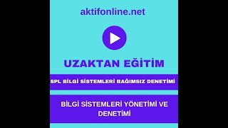 Bilgi Sistemleri Denetimi ve Yönetimi