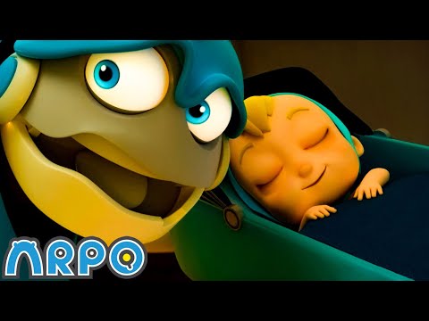 Don’t Wake the BABY!! - Halloween Special | Baby Daniel and ARPO The Robot | Funny Cartoons for Kids