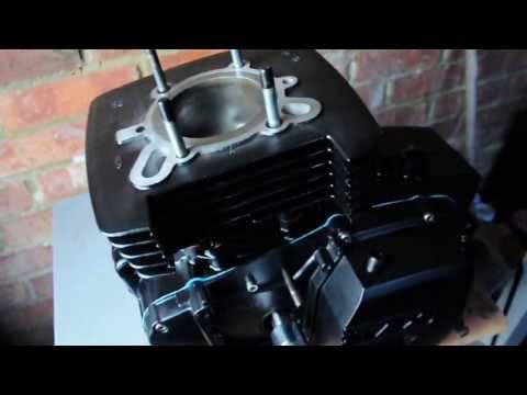 Rotax 500 engine - piston in bore