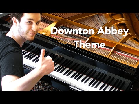 Downton Abbey Theme ("The Suite") Piano Cover!