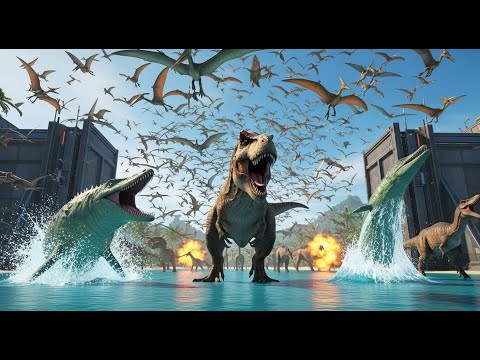 RELEASE ALL 84 Species of Dinosaurs, Sea Monsters & Flying Creatures - JWE 3