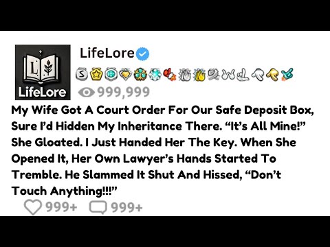 Meine Frau erwirkte einen Gerichtsbeschluss für unser Bankschließfach, weil sie dachte, ich hätte...