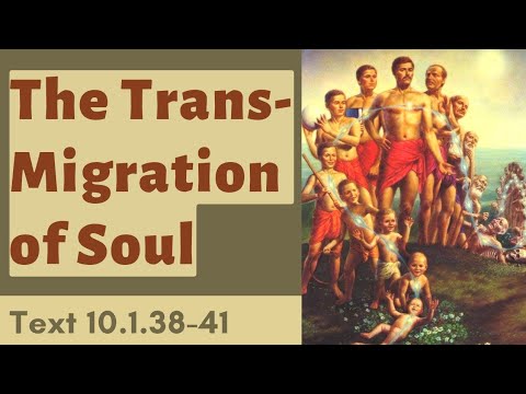 Śrīmad #Bhāgavatam Text 10.1.38-41 || The Transmigration of Soul || #ISKCON || January 18, 2022
