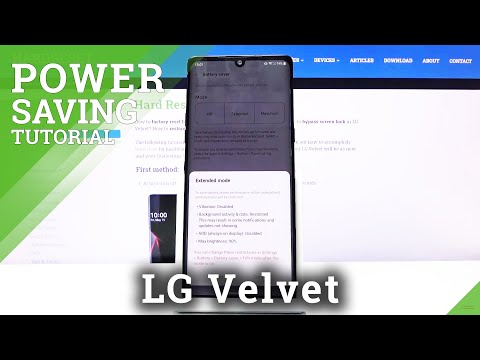 How to Enable Power Saving Mode in LG Velvet – Save Battery