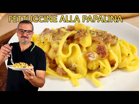 Incredibly delicious pasta! Fettuccine with skullcap!