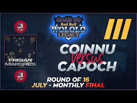 Capoch vs COINNU - Road to Red Bull Wololo - July Monthly Finals ~ Age of Empires 4