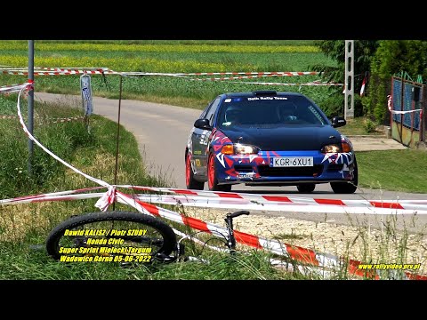 Dawid KALISZ / Piotr SZUDY - Honda Civic - Super Sprint Mielecki Targum Wadowice Górne 05-06-2022