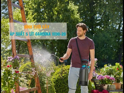 Slėginis puršktuvas 5 l Gardena Comfort 11130-20, 970461501 video