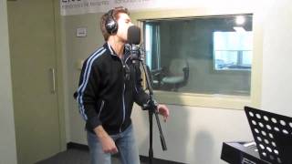 Matt Dusk - You&#39;re Nobody Till Somebody Loves You (live at Lite 95.7 in Edmonton)