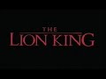 The Lion King Sneak Peek Trailers 1993 94