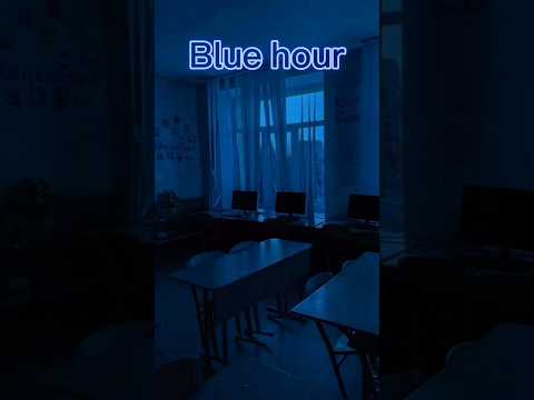 Blue hour or Pink hour?