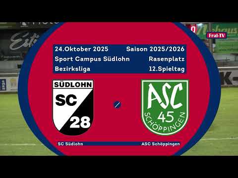 2025-09-28---Bezirksliga--Spiel 12--SC Südlohn vs. ASC Schöppingen--1-5---FralTV
