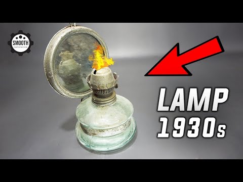 One Part is Needed to be Complete this Lamp from 1930s - Restoration