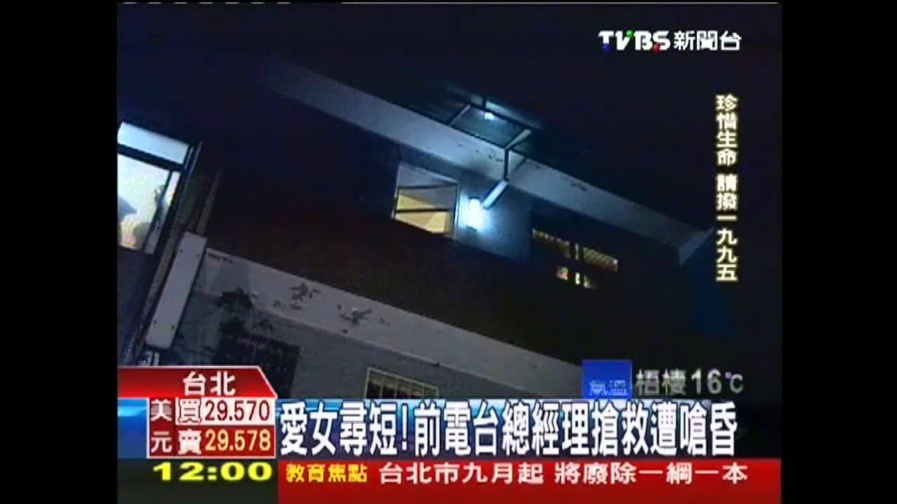 愛女尋短！　前電視台女總搶救遭嗆昏