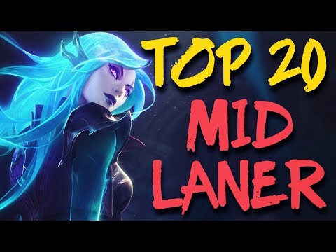 Top 20 MID LANER Plays #14 | #LeagueofLegends
