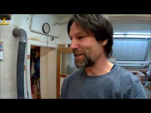 Haustür aus Eschenholz