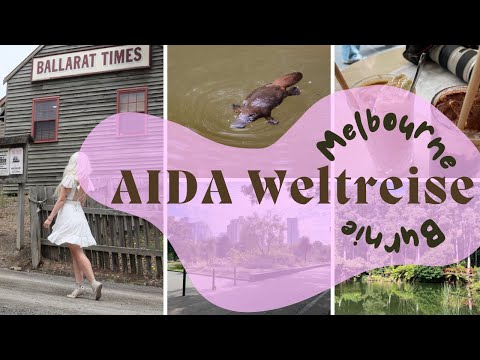 AIDA Weltreise 2023/24 - Melbourne und Tasmanien 🌇🌳  - VLOG 016