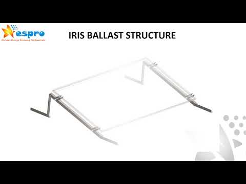 Nes 7 - Aluminium Structure For RCC Roof Top  / Ballast Type Structure