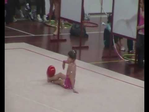 Tuccio Cristina alla palla - Torneo allieve 1^ fascia GR Sicilia seconda prova - 27.11.2011