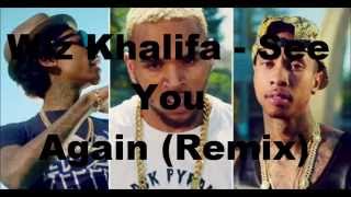 Wiz Khalifa - See You Again (Remix) [feat. Chris Brown &amp; Tyga] [Audio]