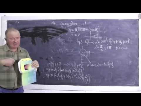 2/2 Lectia 368 - Operatii cu numere complexe sub forma algebrica si trigonometrica - Tema - Clasa 10