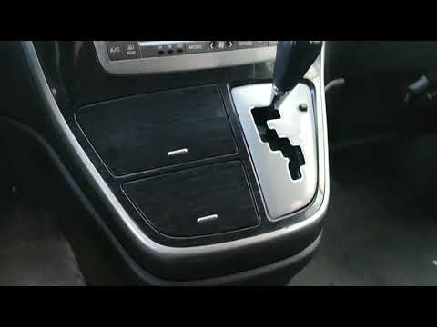 Установка датчика климата на Тойота Альфард (Alphard) при перекидке