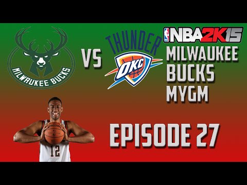 NBA 2K15 Milwaukee Bucks MyGM - Game 7 [Y3FG7 EP27]