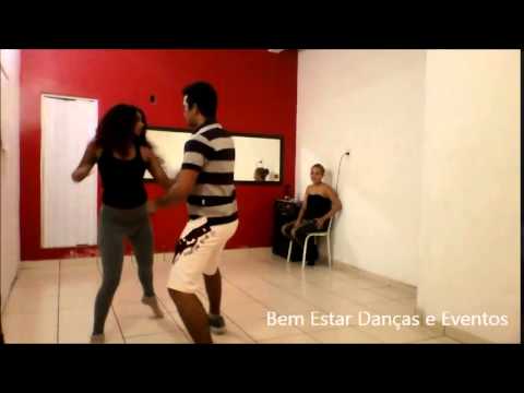 ZOUK INICIANTE - Jessica Marinho com Prof: James Rosas