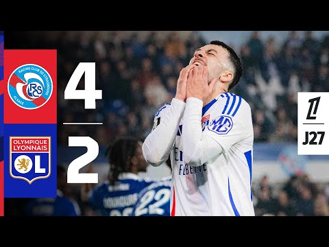 Highlights Strasbourg OL (4-2): Lyonnais Trapped by Alsace's Realism - Ligue 1