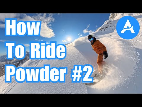 How To Ride Powder Part #2 / Turning Tips For Tree Runs / Stance Angles For Powder & Freeride