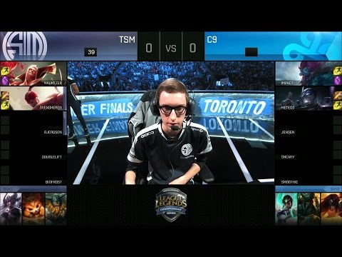 TSM vs C9 Full Game - NA LCS 2016 Summer Final - Team SoloMid vs Cloud 9