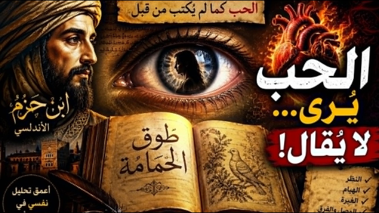 طوق الحمامة: كيف فضح ابن حزم أسرار الحب قبل علم النفس؟
