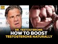 Dr. Testosterone Answers: How To Boost Testosterone Naturally