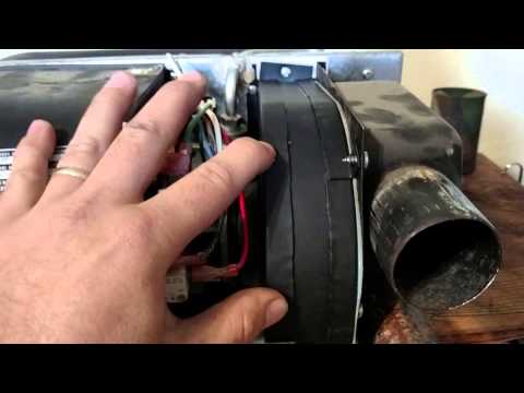 Suburban SF-42 furnace blower motor replacement.