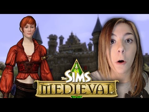 PERLA MADONNA FA LA PIPI' IN PIEDI - The Sims Medieval #5