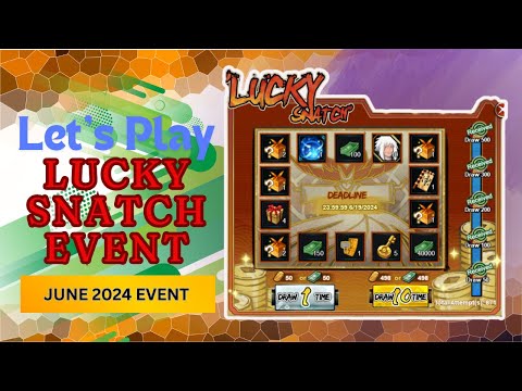 LET'S PLAY LUCKY SNATCH EVENT WITH 41K COUPONS | Naruto Online