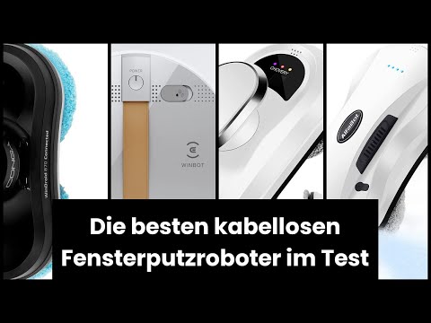 Fensterputzroboter kabellos: Die besten kabellosen Fensterputzroboter im Test