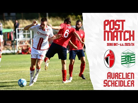 S.s. 2023/24 • POST MATCH • Friendly Match • Bari-Roccavivara • Aurélien Scheidler