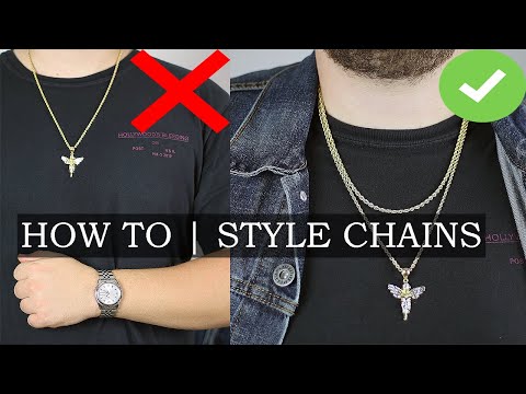 How To Wear A Chain - 5 Tips | Mens Jewelry Guide Part 3