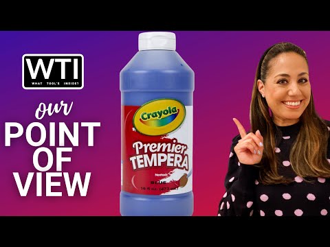 Crayola Tempera Paint - WTI product video review