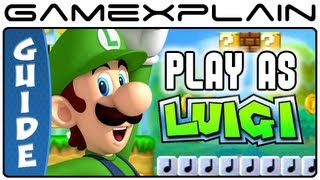 Unlock Luigi in New Super Mario Bros. 2 - Guide & Walkthrough (Nintendo 3DS)