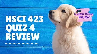 HSCI 423 quiz 4 review
