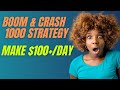 Boom 1000 and Crash 1000 strategy free download