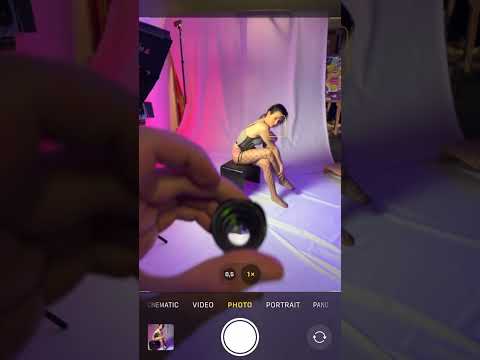 iPhone 13 - tele portrait lens hack?
