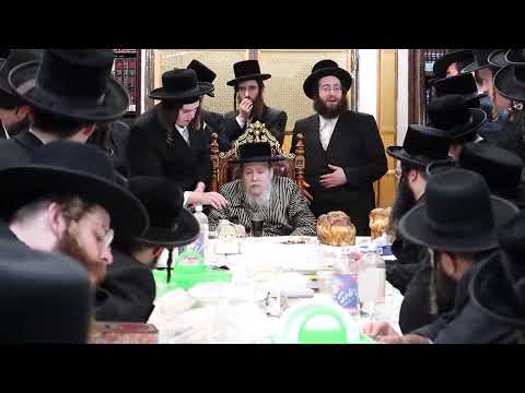 סעודת הילולא פון הרה"ק רבי משה מלעלוב זי"ע ביי כ"ק אדמו"ר מלעלוב שליט"א