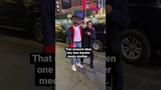 THE Lin-Manuel Miranda met Kemet while he was hanging out on Broadway! What an awesome moment!