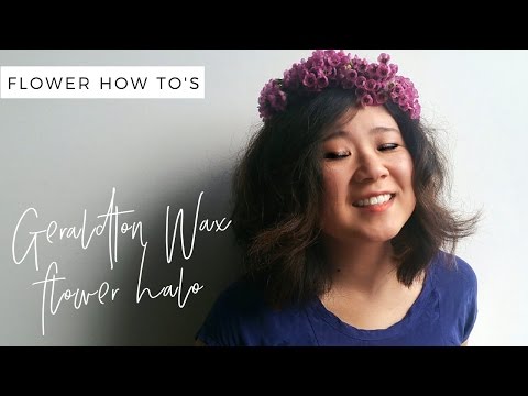 How Make A Geraldton Wax Flower Crown