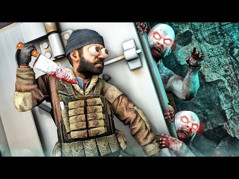СПРЯТАЛИСЬ В УЖАСНОМ БУНКЕРЕ ОТ СЛЕПОГО МАНЬЯКА! (CS:GO Смешные Моменты)
