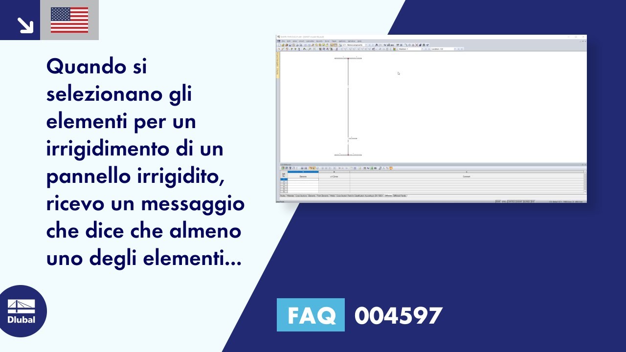 [IT] FAQ 004597 | Quando si selezionano gli elementi per un irrigidimento di un pannello irrigidito, ricevo un messaggio ...